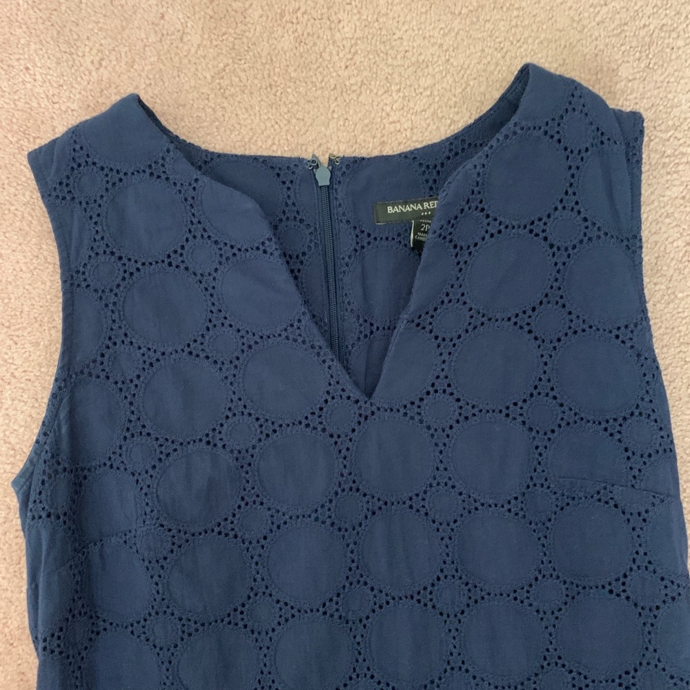 Blue dress